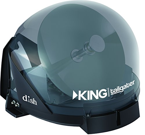 King Vq4550 Tailgater Bundle - Portable Satellite Tv Antenna And Dish Wally Hd Receiver #TOP4