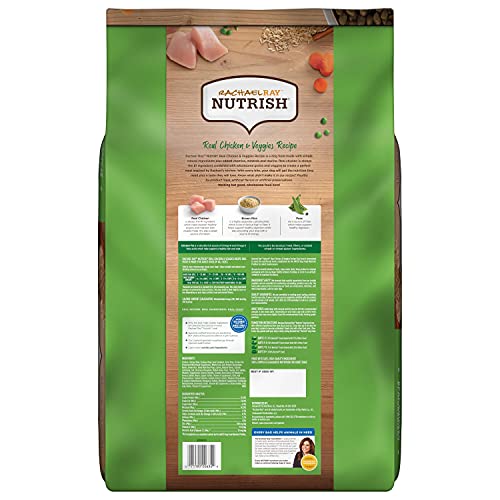 Rachael Ray Nutrish Premium Natural Dry Dog Food, Real Chicken