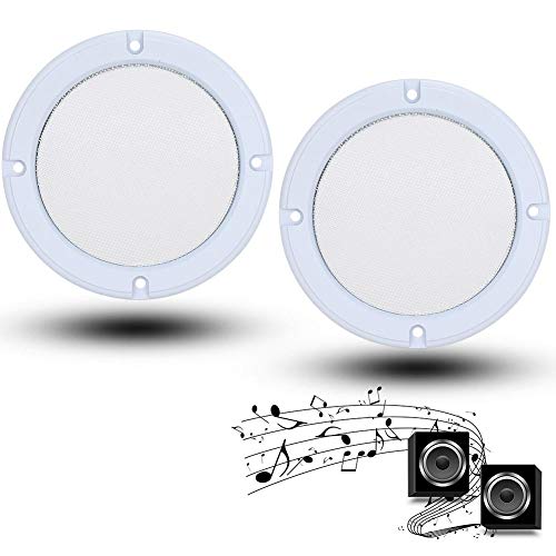 Capa protetora de alto-falante estável e resistente, círculo decorativo de alto-falante durável boni