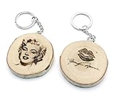 Photo Gallery generico portachiavi in legno naturale compatibile con marilyn, attrice e modella Photo Gallery generico portachiavi in legno naturale compatibile con marilyn, attrice e modella