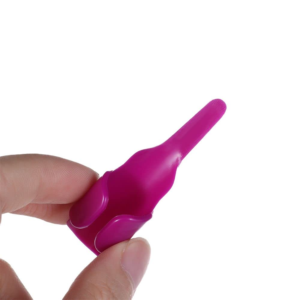 4pcs Plastic Adjustable Sewing Finger Open Design Household Sewing Finger Pusher Finger Gloves Sewing Accessories Effortless Cross Stitch Tools