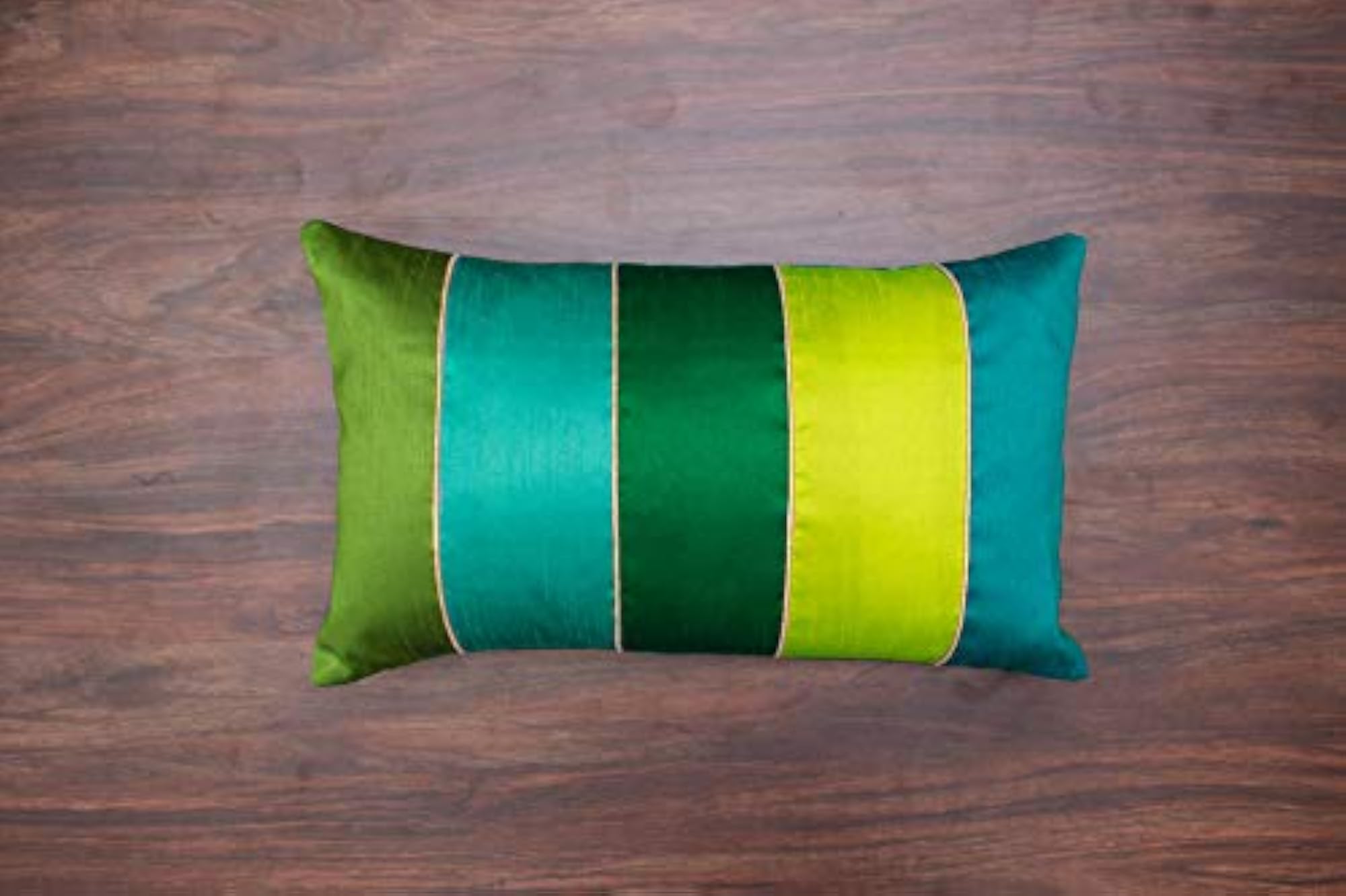 Long Rectangular 'Go Green' Designer Cushion Covers