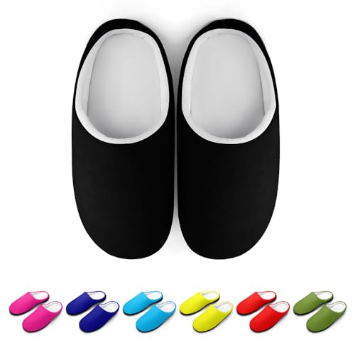 Custom Slippers for Women Men Design Your Own Add Photo Text Logo Name Non-Slip Indoor Outdoor Winter Shoes