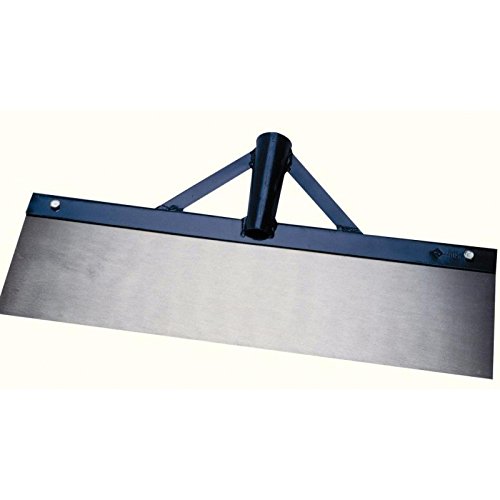 Idealspaten 72105000 Stoßscharre Sieger mit Federstahlblatt 50 cm, blau/Silber, 40 x 25 x 15 cm