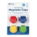 Learning Resources Super Strong Magnetic Clips, Holds Up to 20 Pounds, Set of 4 Clips