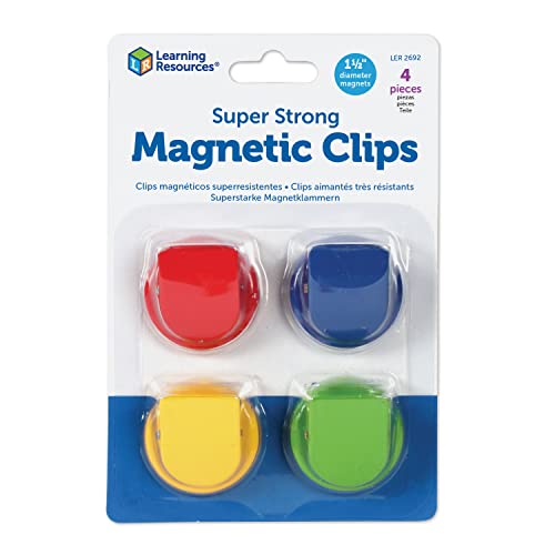 Clips magnétiques super résistants pour éviter la chute des papiers sur le frigo