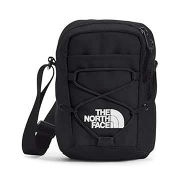 THE NORTH FACE Bolsa transversal unissex para adultos, Tnf Black-NPF, One Size