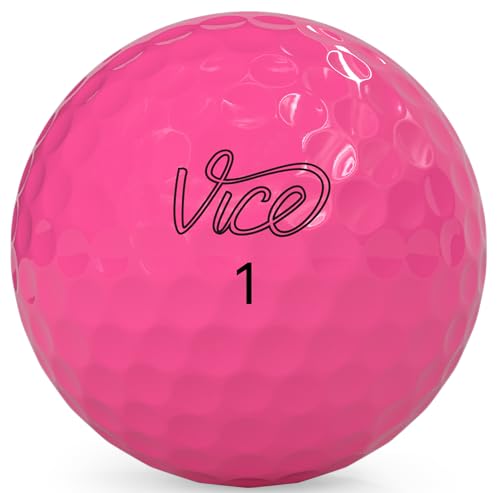 Vice Drive Golf Balls Pink