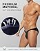 Arjen Kroos Men’s Jockstraps Sexy Underwear Mesh Jock straps Thong Athletic Supporter Black