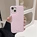 inewateri Compatible iPhone 14 Pro Max Case - Cute Fashion Polka Dot Aesthetic Design - Soft TPU Slim Protection Case - Pink