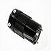 Leviton 2313-PLB 20 Amp, 125 Volt,2-Pole, 3-Wire, Locking Connector, Industrial Grade, Grounding, Power Indication, Black