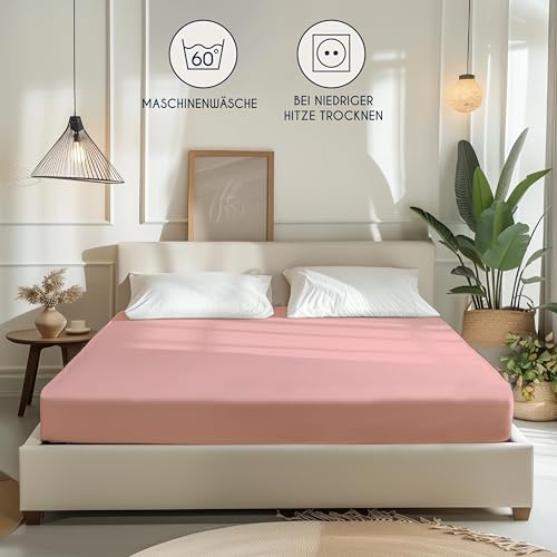 Dreamzie - Spannbettlaken - 80x160cm - 100% Baumwolle Jersey – Ansicht 6