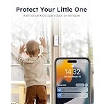 WiFi Door Alarm System, Wireless DIY Smart Home Security System, with Phone APP Alert, 8 Pieces-Kit (Alarm Siren, Door Window Sensor, Remote), Work with Alexa, for House, Apartment, by tolviviov - Image 4