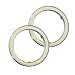 Everbrightt 1-Pair White 70MM 60SMD COB LED Headlight Angel Eyes Bulb Halo Ring Lamp Light with Housing