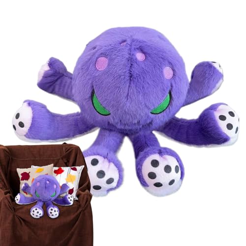 Peluche pieuvre octopus coussin mou pour soulager le stress et décorer la maison