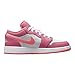 Nike 1 Low Grade School Desert Berry/Coral Chalk-White 553560-616 7Y
