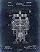 Produktbild Tesla Notebook: Nikola Tesla - Electric Generator Blueprint Journal Diary, 120 Dot Grid Pages, 8.5x11 Inches, Darkblue Scratched Metal Cover