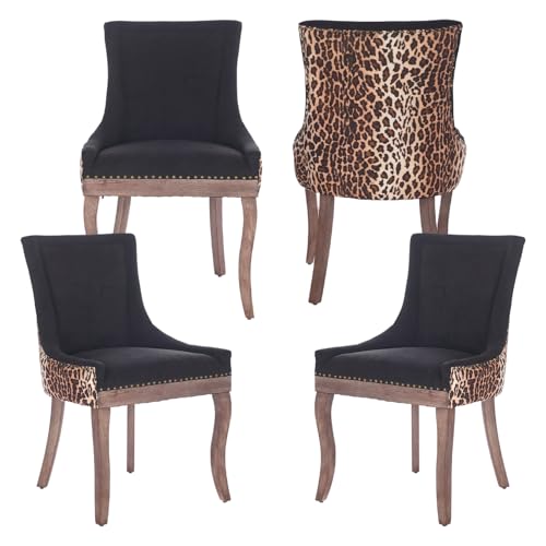 Yayzy Modern Dining Chairs Set of 4