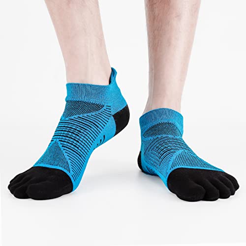 Toe Socks for Men and Women Five Finger No Show High Performance Athletic Running 3 Pairs4