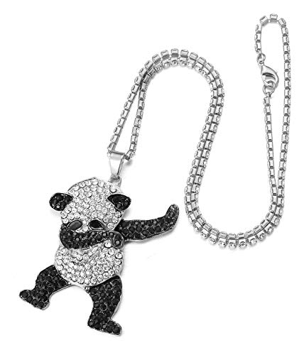 Catena d'oro Uomo Iced Out,Platino Placcato