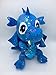LOYFER Peluche Dragón Mágico con Estrellitas 45cm (Azul)