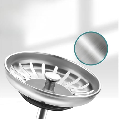 Colador para fregadero acero inoxidable 78 mm diámetro miniatura 6