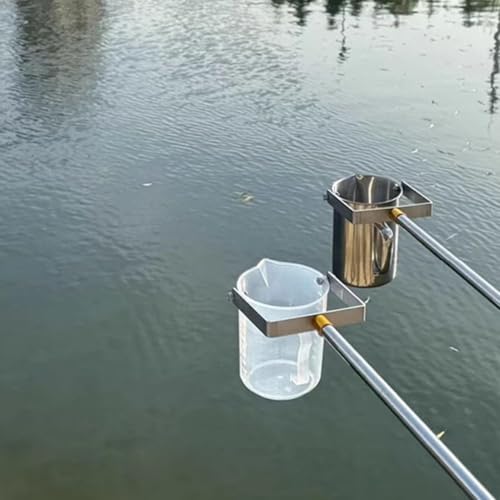 Edelstahl-Wasserprobenbecher mit Teleskopstange, tragbarer Probeneimer für Lake River Collection
