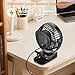 Imagen de GOBRILLFUN Ventilador de clip con control remoto de 6 pulgadas