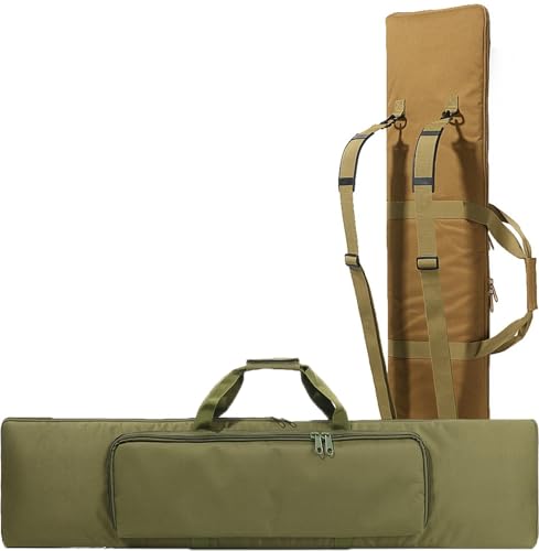 BALAMLB Maletin Arma Larga,Rifle Fusil Airsoft Táctica Fundas, Fundas para Escopetas De Caza,Bolsa De Transporte Vaina para Caza,Disparandoadecuada como Regalo para Coleccionistas De Armas C,120cm