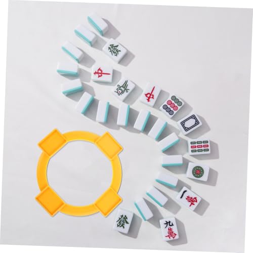 Mahjong Dingque Box diseño único para selección y almacenamiento compacto miniatura 6
