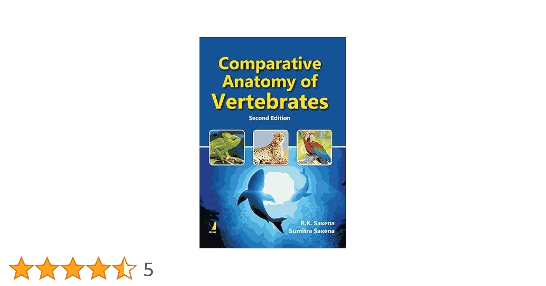 洋書　vertebrate anatomy Comparative Anatomy of Vertebrates: N/A: 9789389401547