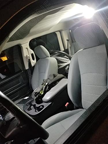 Kit interior de 12 luces LED blancas para Dodge Ram miniatura 6