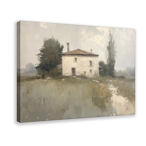 Impression sur toile champêtre pour un salon cosy et une chambre cocooning
