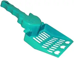 Pá Higiênica, Limpeza sem Esforço, Pá para Areia de Gato, Fácil Manutenção de Caixinhas de Areia, Pá para Gatos, Cor: Verde Tifany