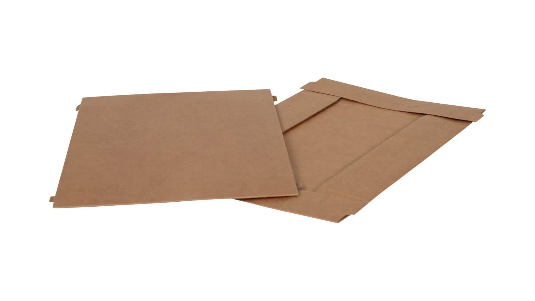 250x Stülpfaltschachtel "Stralsund" 200 x 200 x 50 mm 350g/qm Naturbraun