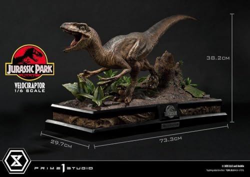 Prime 1 Studio Statuette Legacy Museum Collection 1/6 Velociraptor Attack 38 cm