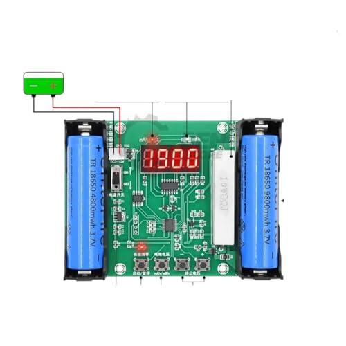 XH - M240 XH - M239 18650 LI - Thitium Battreriy Capacity Tester MaH MwH Digital Discharge Electronic Load Battreriy Monltor