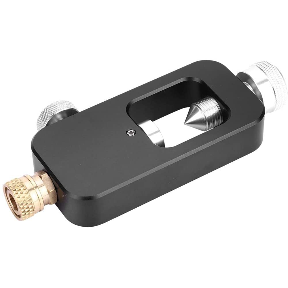 Adaptador de recambio para tanque de buceo, aleación de aluminio, adaptador de recambio de cilindro de oxígeno para equipo de buceo de cilindro de oxígeno