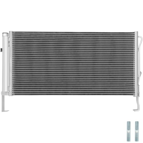 Image of Air Conditioning A /C Condenser Compatible with Hyundai Santa Fe 2001-2006# 3030, CN3030PFC, 9760626000, 9760626001, 9773026200