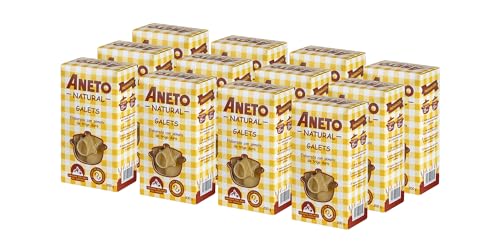 Aneto 100% Natural - Pasta Para Sopa de Galets - caja de 12 unidades de 200G
