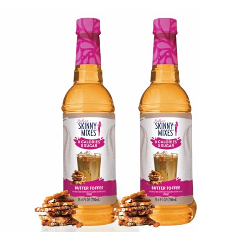 Jordan's Butter Toffee Sugar-Free Coffee Syrup 2-Pack