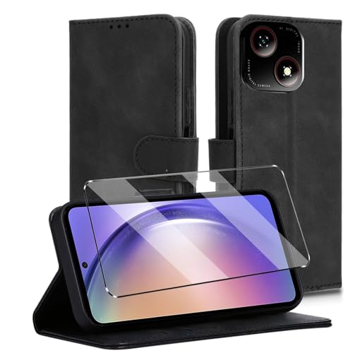 Coque et Verre trempé Compatible with ZTE Blade A35E Coque de Protection étui Housse protège...