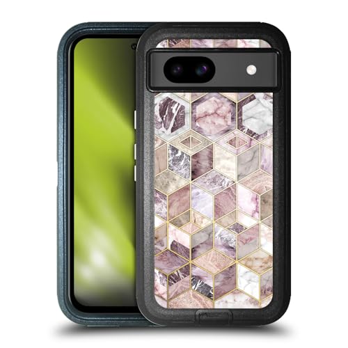 Coque Pixel 8a antichoc ultra-blindée : marbre quartz Micklyn Le Feuvre