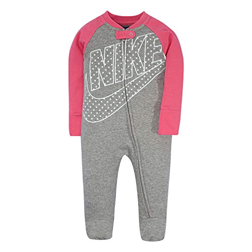 Image of Nike baby-girls Sportswear Graphic Footed Coverall