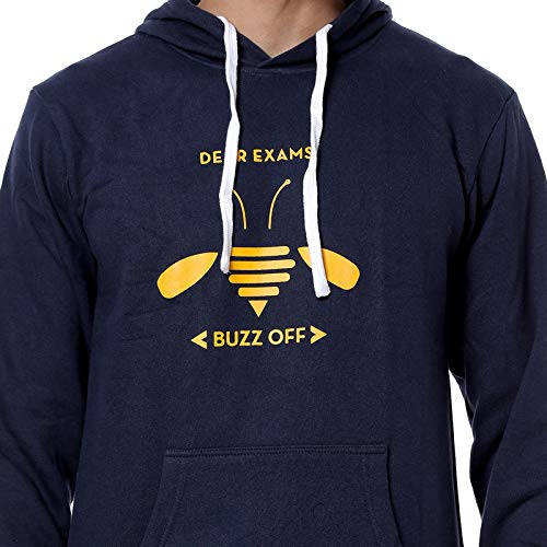 Image of CAHOOT Men Blue Printed Casual Sweatshirt