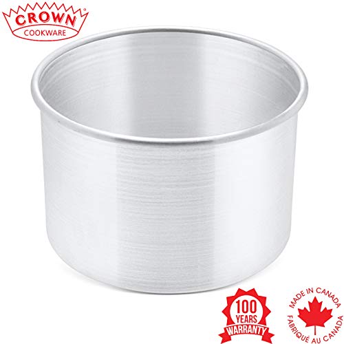 Crown 7X4 Cake Pan, Heavy Gauge, Fully Straight Sides, Even-Heating, Made In Canada #TOP1