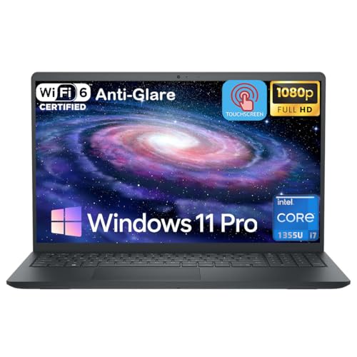 Dell 15 �^�b�`�X�N���[���m�[�g�p�\�R�� - Intel 10 Core i7 1355U �ő�5GHz�A15.6�C���`�A���`�O���AFHD WVA�^�b�`�f�B�X�v���C�A32GB RAM�A1TB SSD�AWindows 11 Pro�ACopilot AI