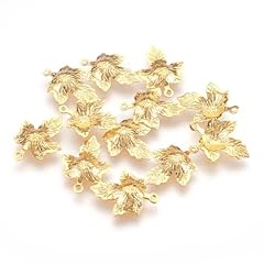 Maple Leaf Charms_10 pcs