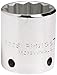Stanley Proto Tether-Ready J5432-TT 12 Point 1/2-inch Drive Socket 1-inch