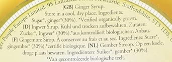 The Ginger Party - Ginger Syrup - 237ml